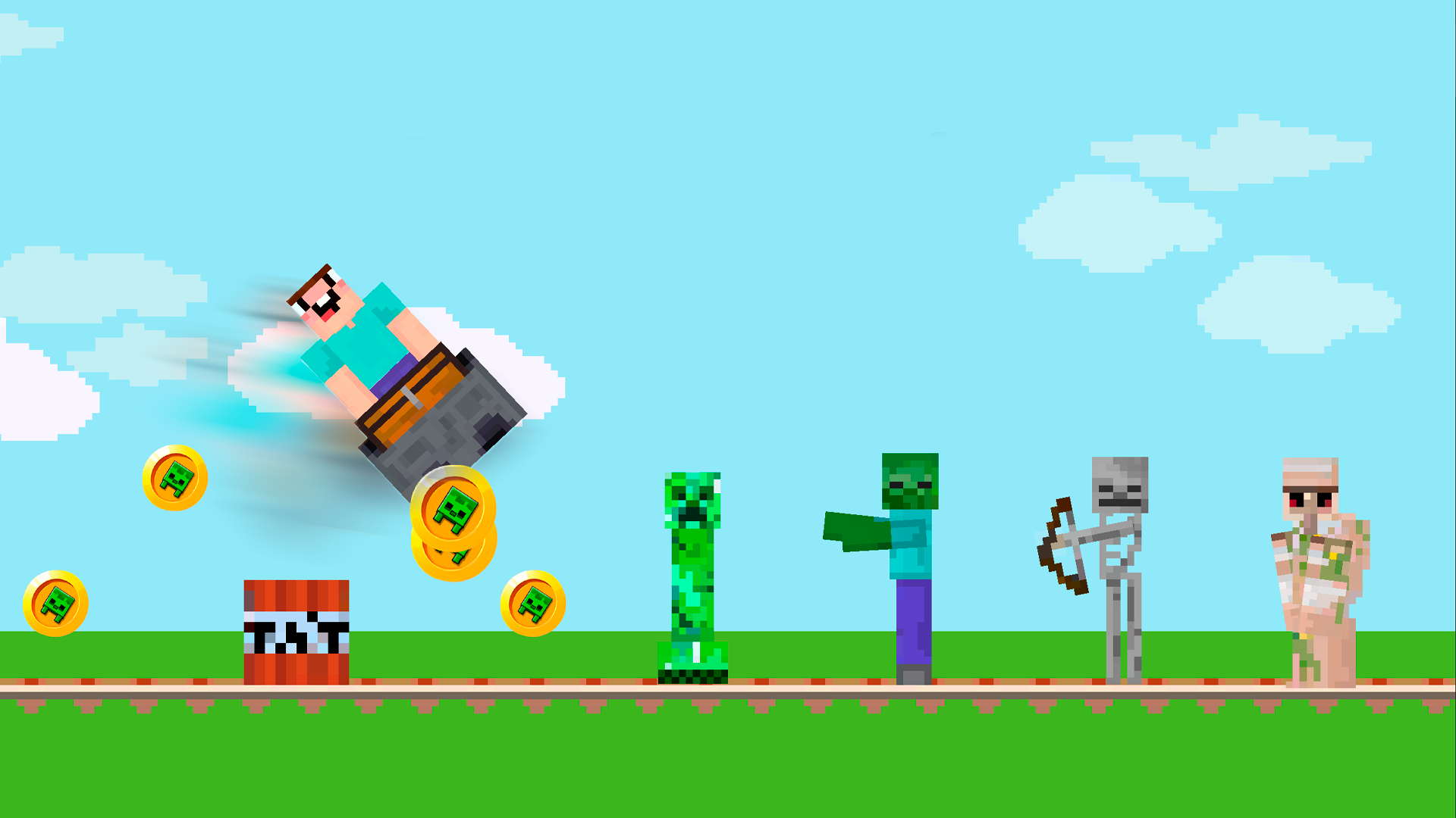 Nubik Miner: Build a village! screenshot