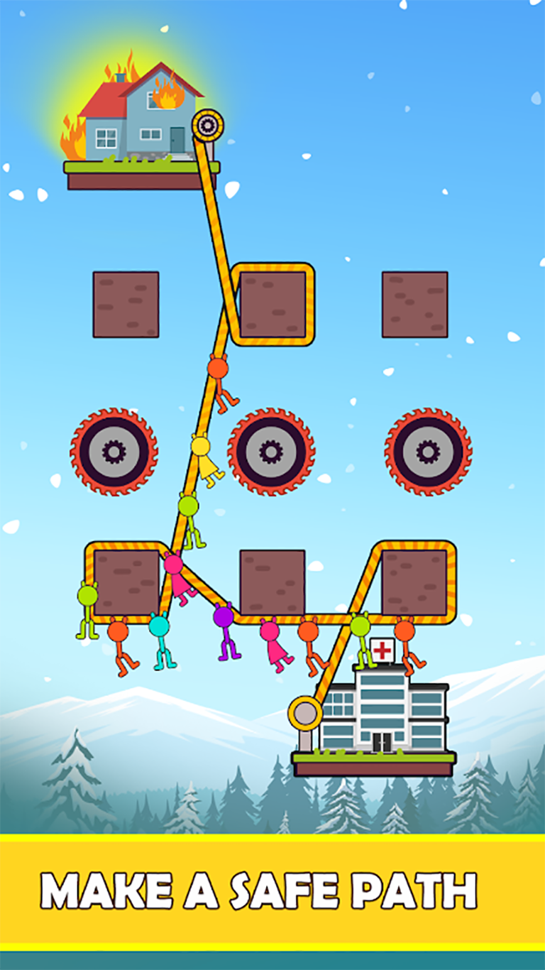 Rope Rescue Hero screenshot 5