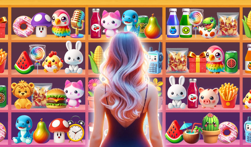Clean the Room: Shelves and Objects Sorting game cover