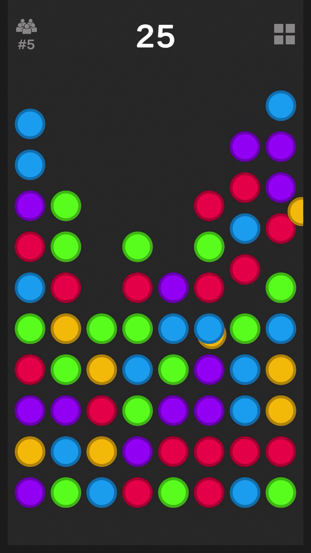 Bubble balls chains: colorful balls screenshot 9