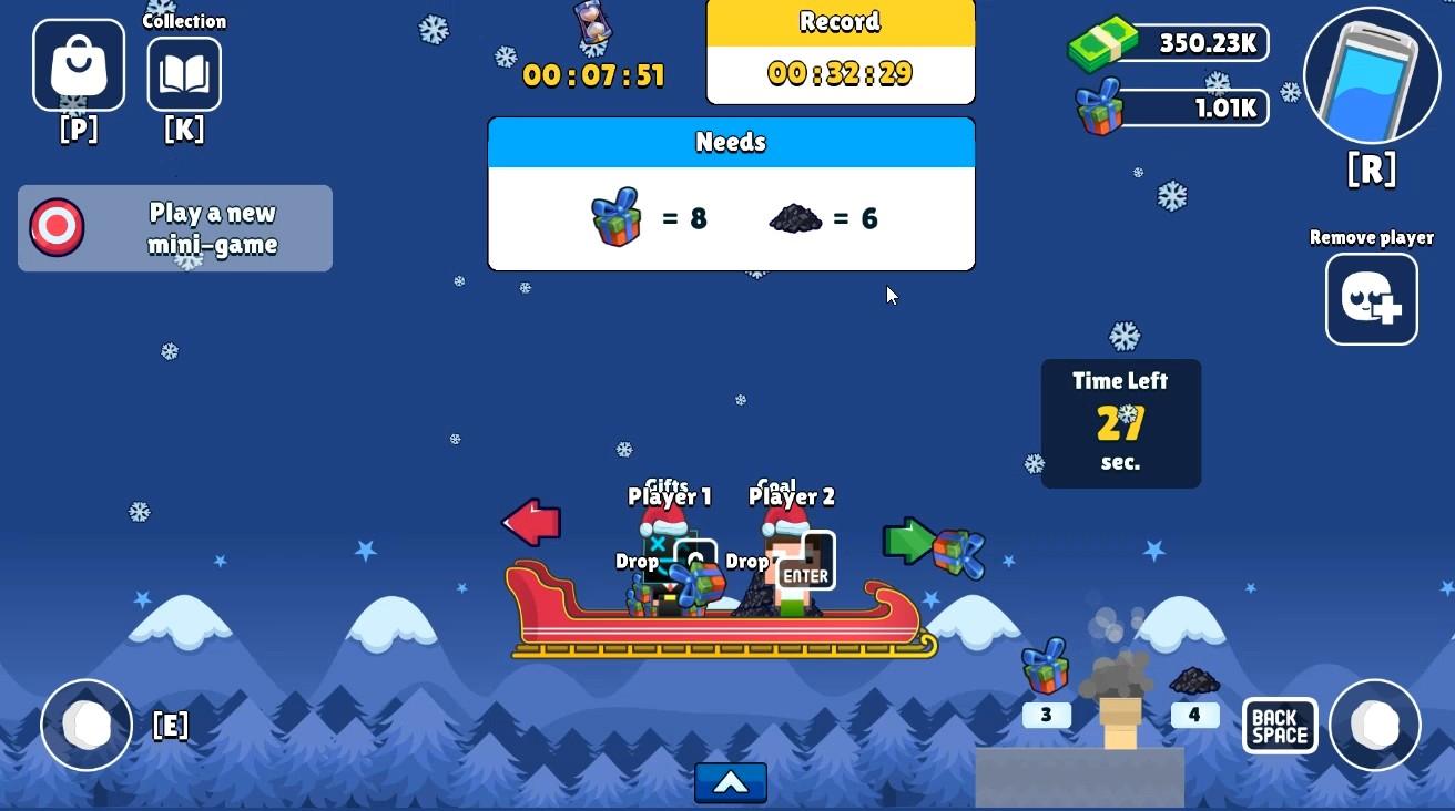 Snowy Adventures with Noob and Pro! screenshot