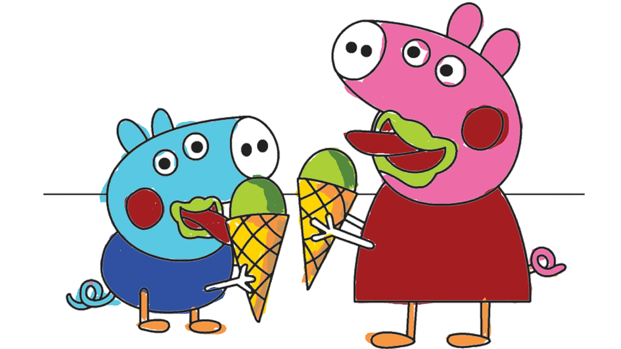 Peppa Pig Coloring Book