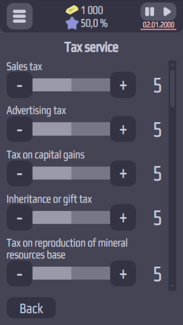 Mini-politics screenshot 6