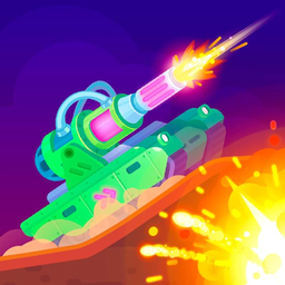 Tanks Brawl War 2D