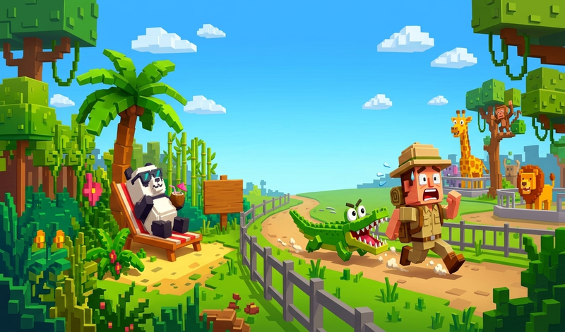 Zoo Tycoon 3D game cover