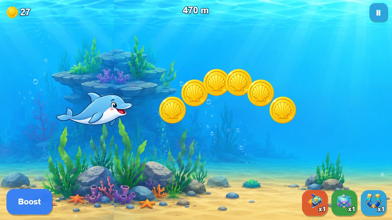 Underwater Adventures of Little Dolphin — screenshot 8