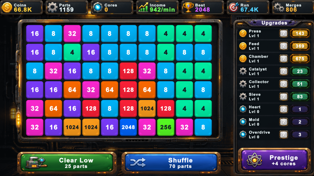 2048: Number Factory — screenshot 5