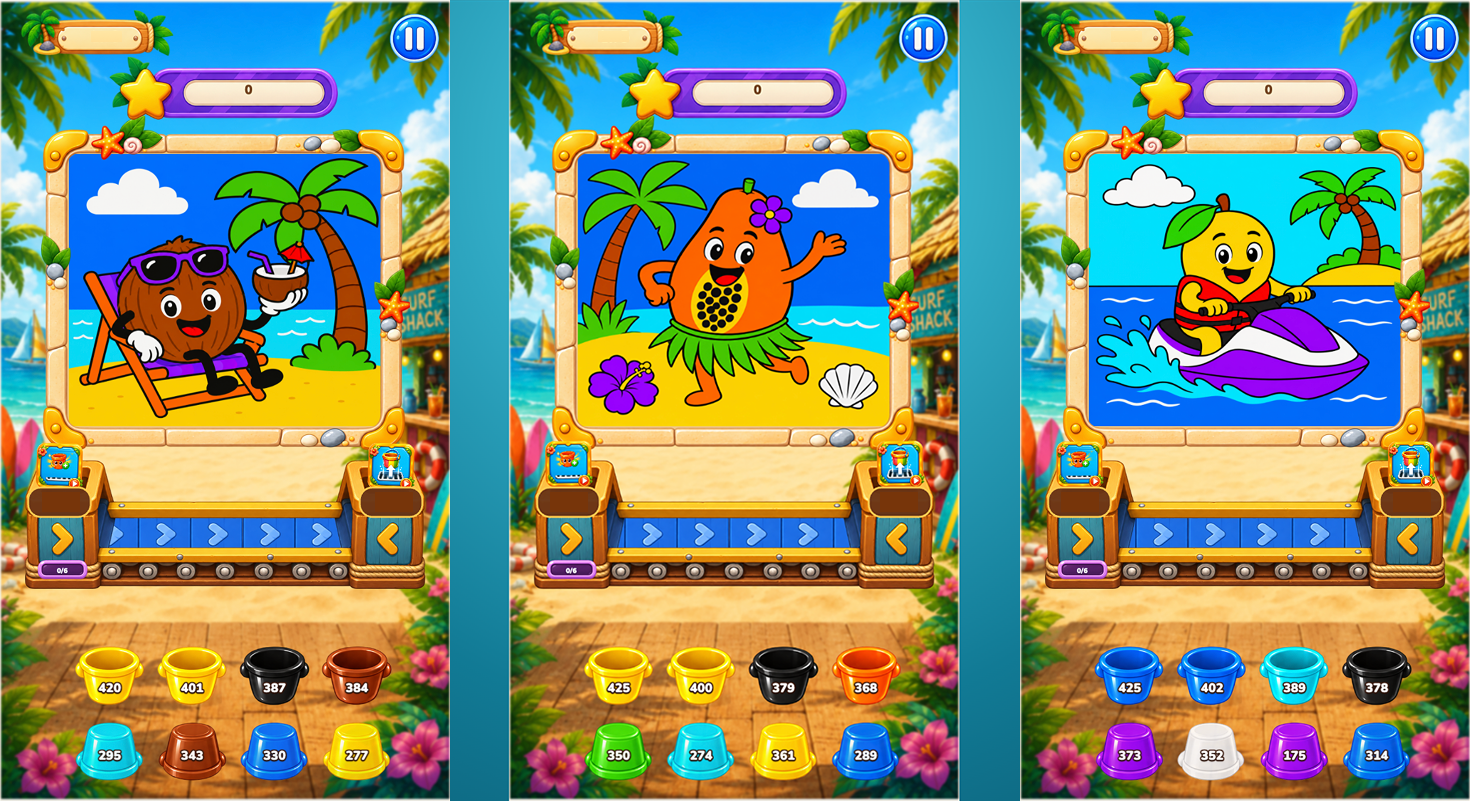 Pixel Buckets — screenshot 3