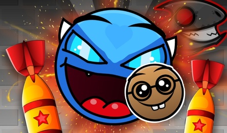 Geometry Dash - SUPER BOMBS of EMOTIONS! Sandbox!