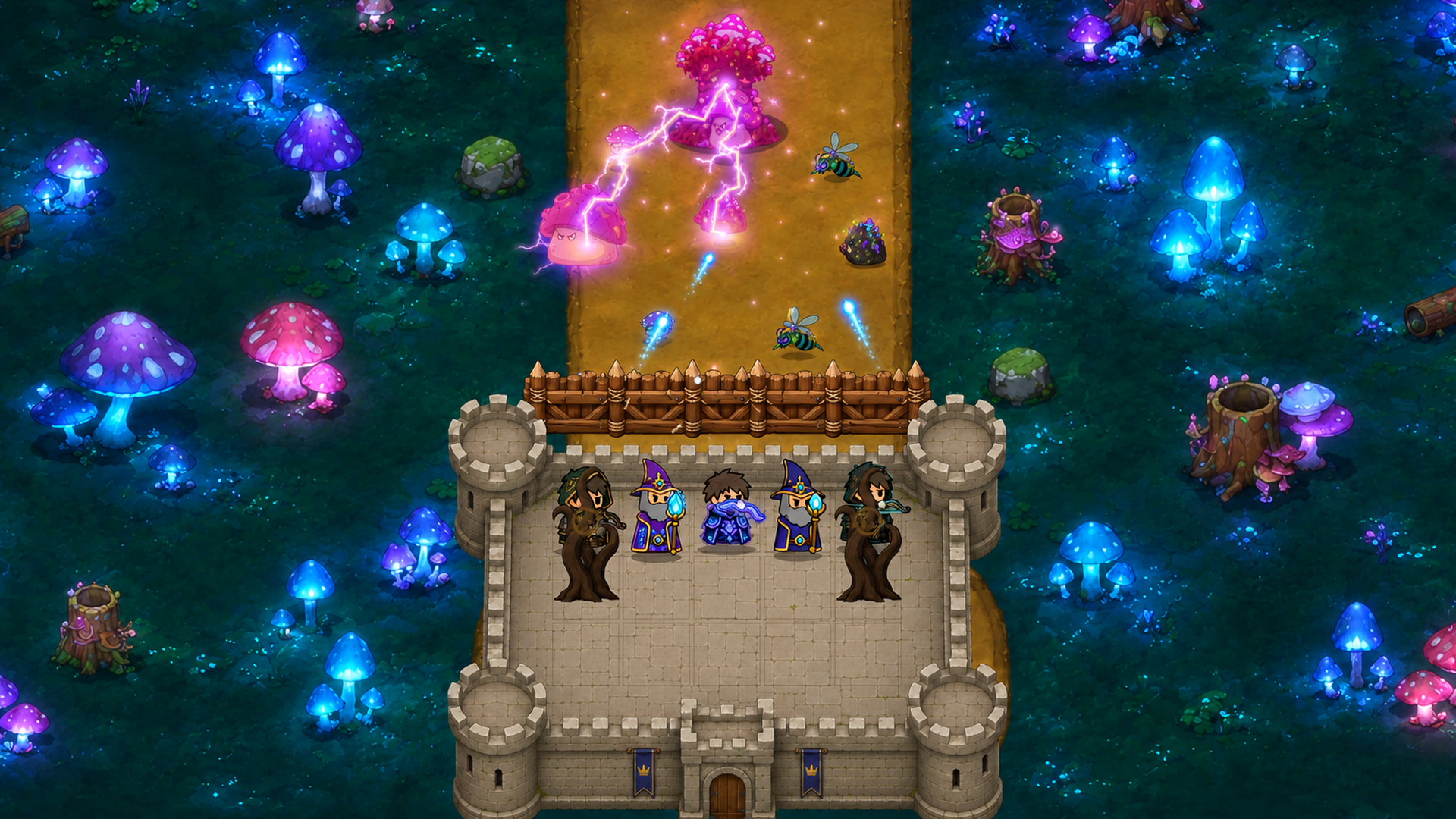 Merge Defense: Army Behind the Wall screenshot