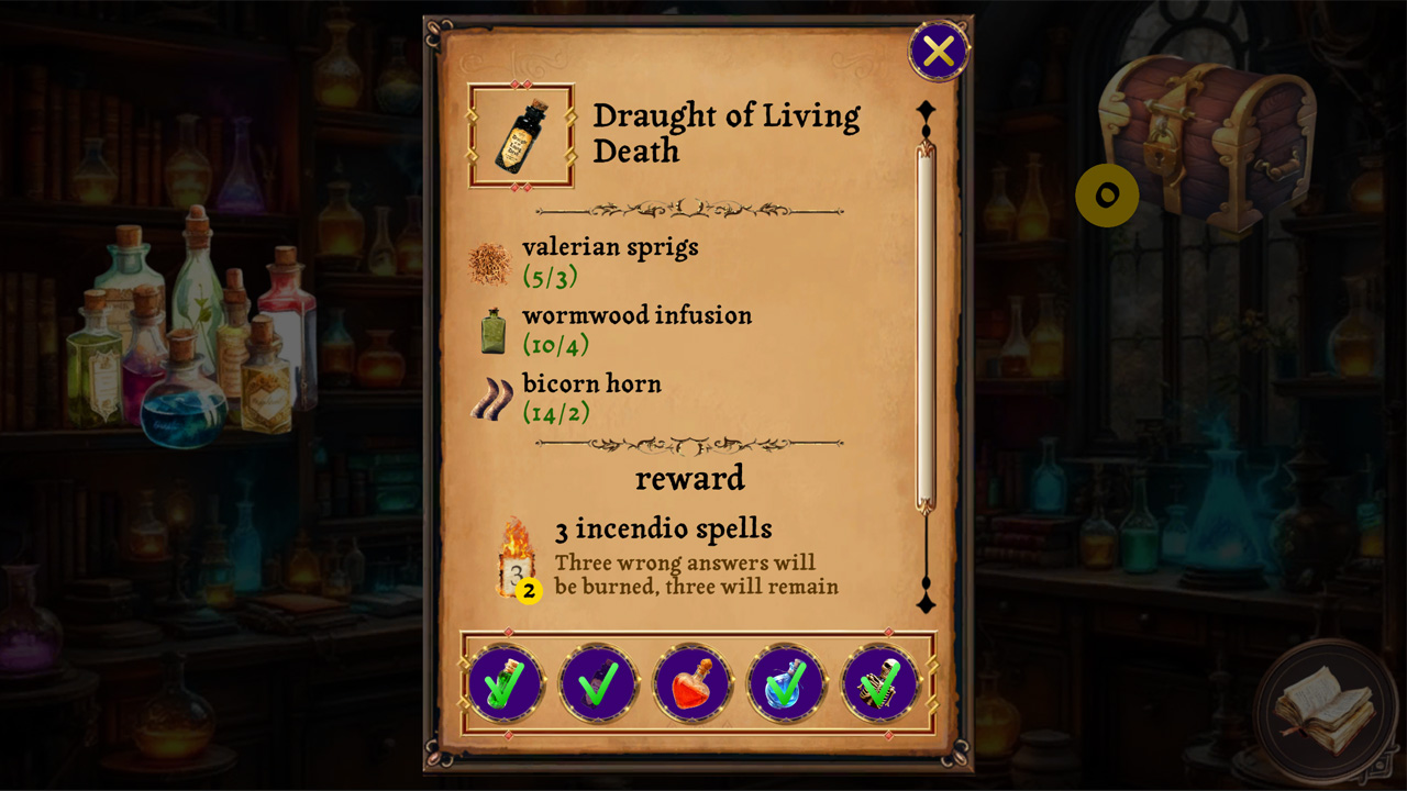 Wizard School: Quiz & Potion Making — screenshot 4