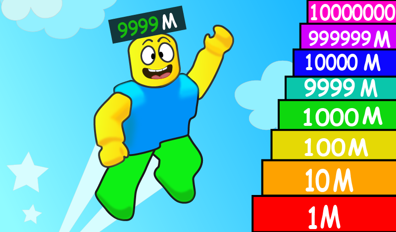 Obby +1 jump per second game cover