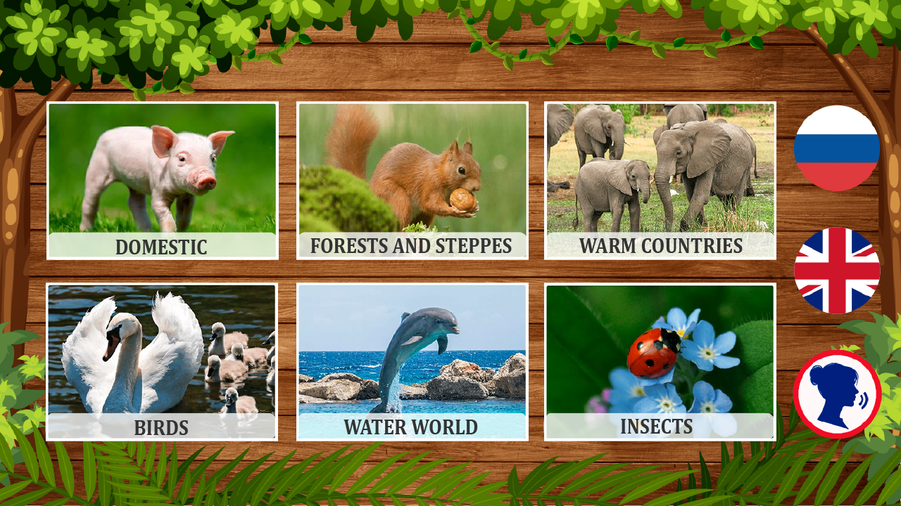 Animals for kids and their sounds — screenshot 7