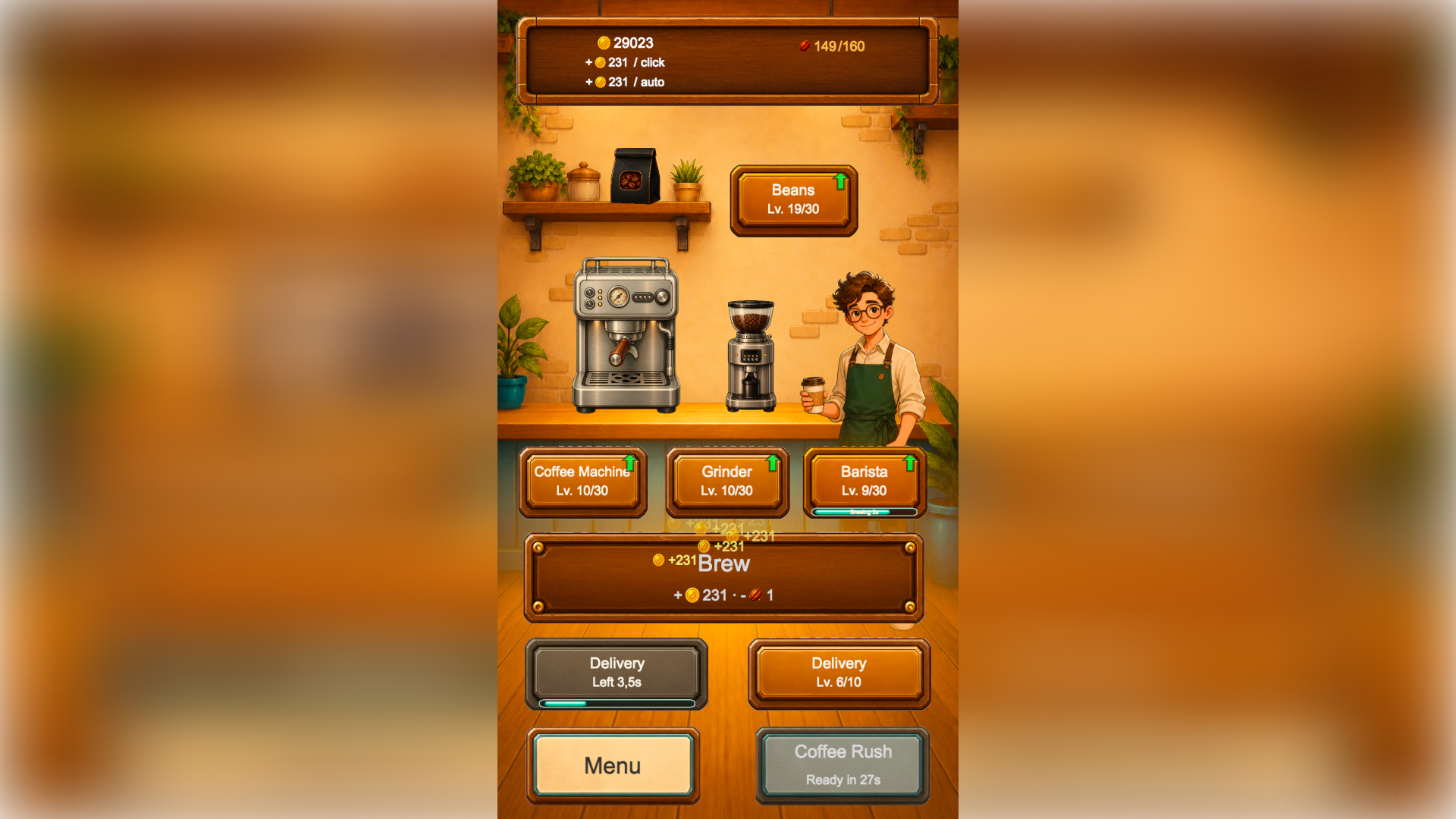 Coffee Clicker — screenshot 2