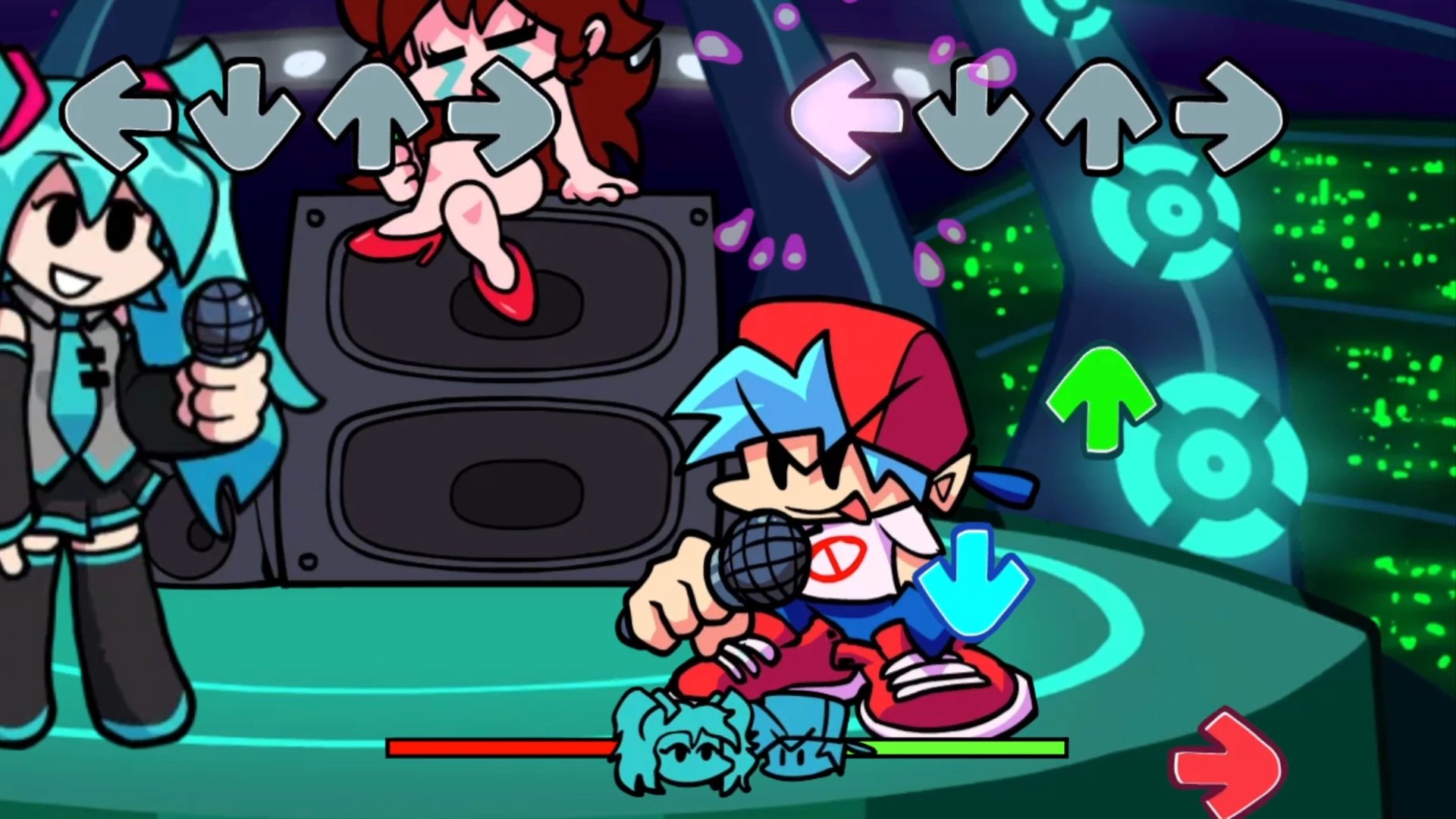 Friday Night Funkin vs Miku screenshot