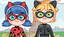 Ladybug and Cat Noir Dress up