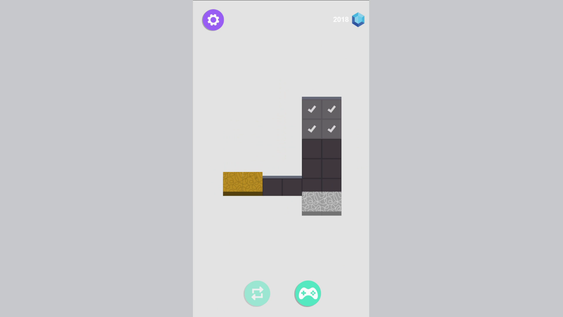 Swipe cube screenshot