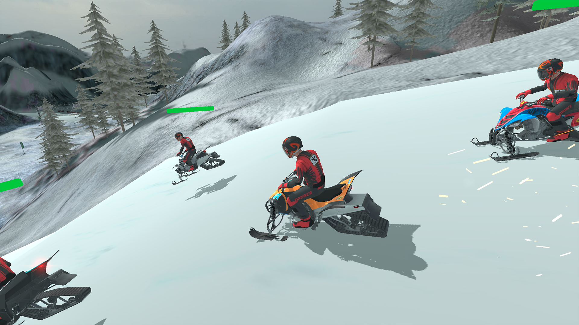 Snowmobiles - Blow up Puffy screenshot