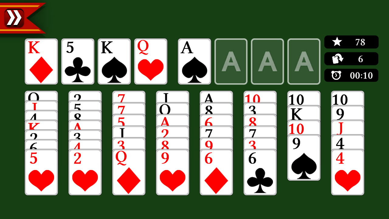 Classic Solitaire Free Cell screenshot
