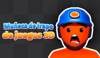 Muñeca de trapo de juegos 3D