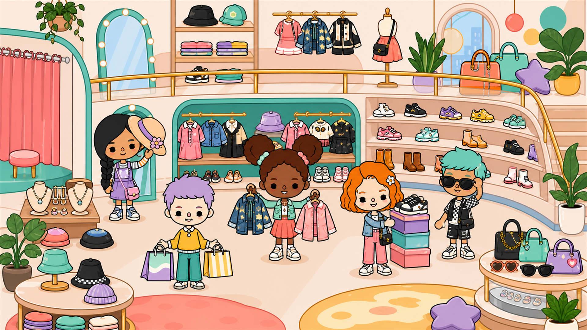 Toca World: Fashion Store — скриншот 1