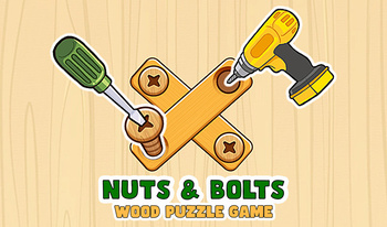 Nuts & Bolts Wood Puzzle Game