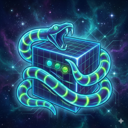 Space Snake 3D - Snake on a Cube