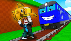 Obby: Brainrot Train Chase