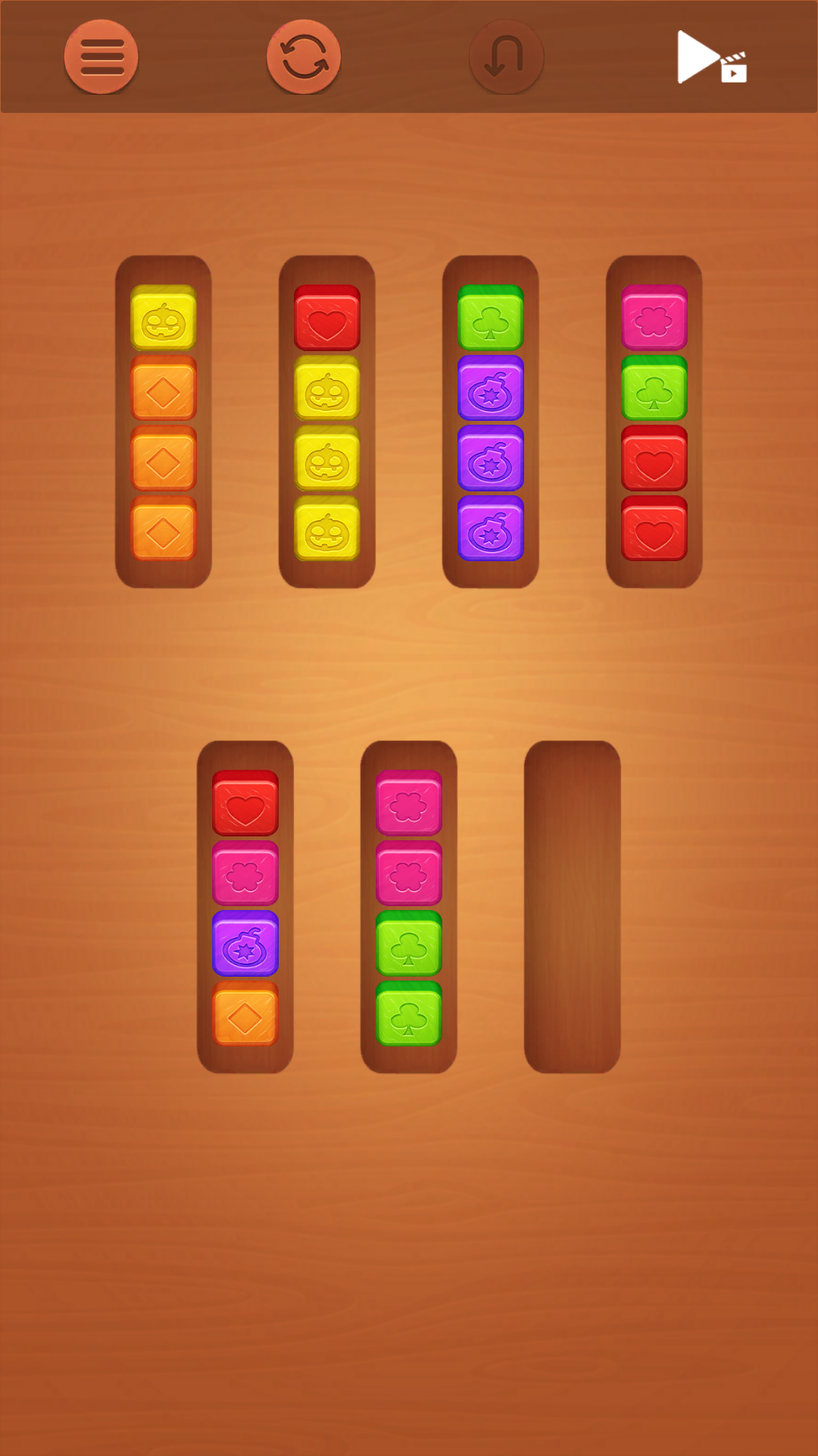Wood Cube Sort screenshot 6