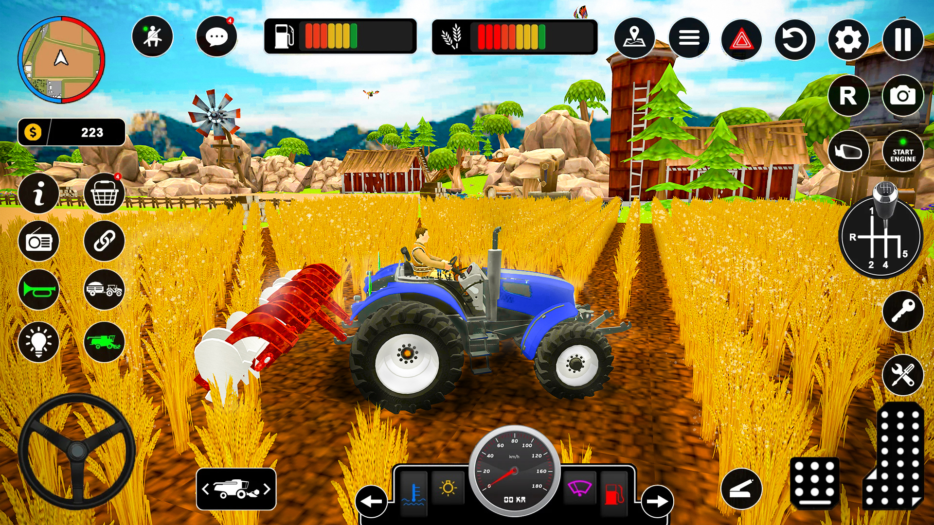 Real Tractor Farming Simulator: Village Harvest 3D — screenshot 2