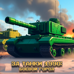 3Д Танки 1990: боевой город
