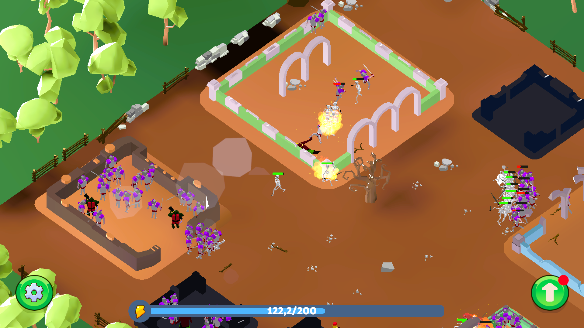Idle Zombie Army: Skeleton War — screenshot 12