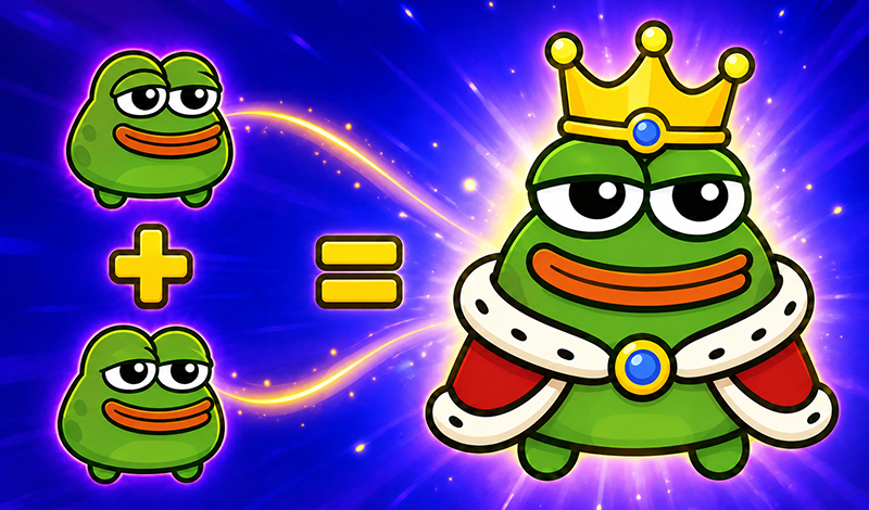 Pepe Merge game cover