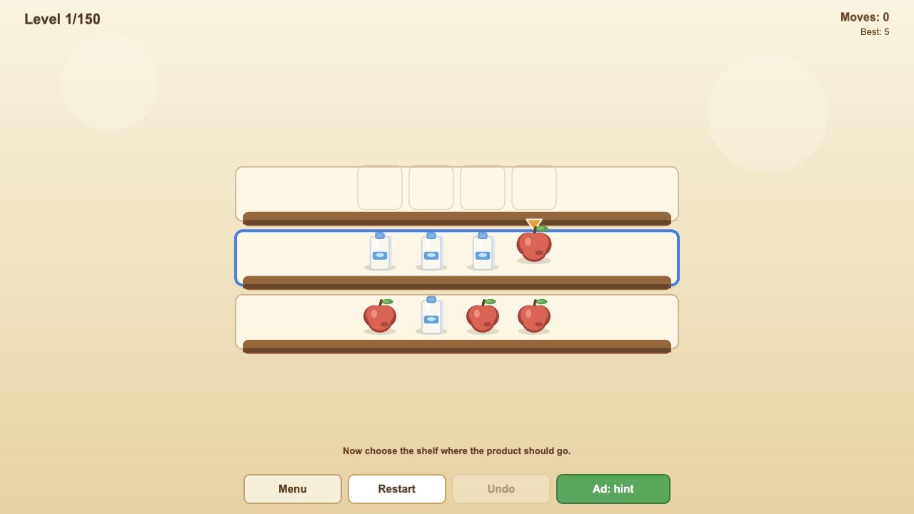 Shelf Sort Market — screenshot 2