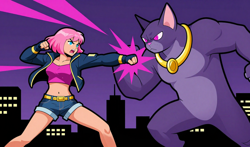 Anime Fighting: Tokyo Streets to the Last Star game cover