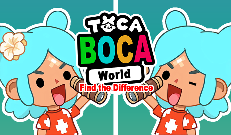 Toca Boca World Find the Difference game cover