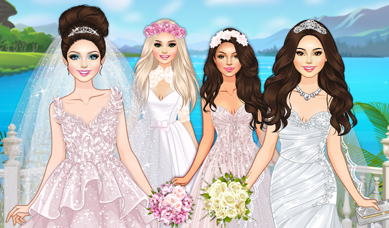 Model Wedding Dress Up game cover