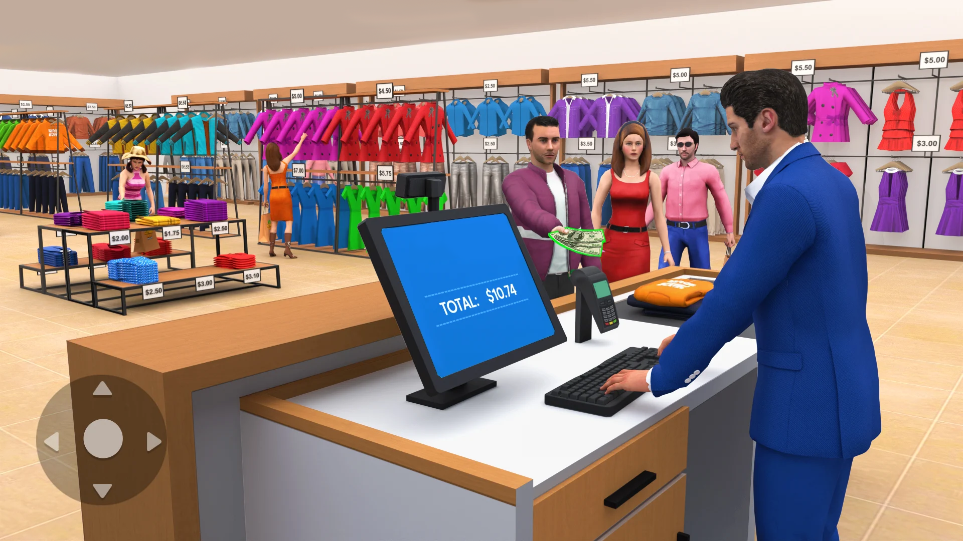 Clothing Shop 3D Online screenshot