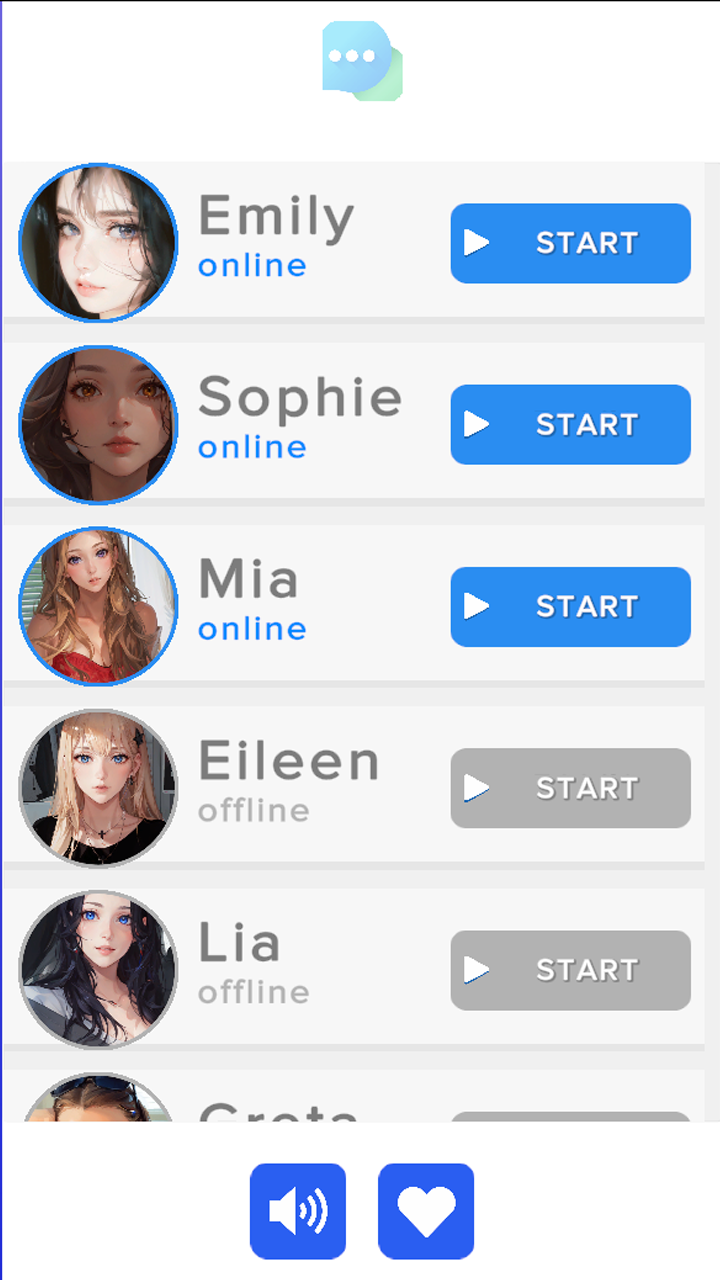 Chat with an anime girl screenshot 3