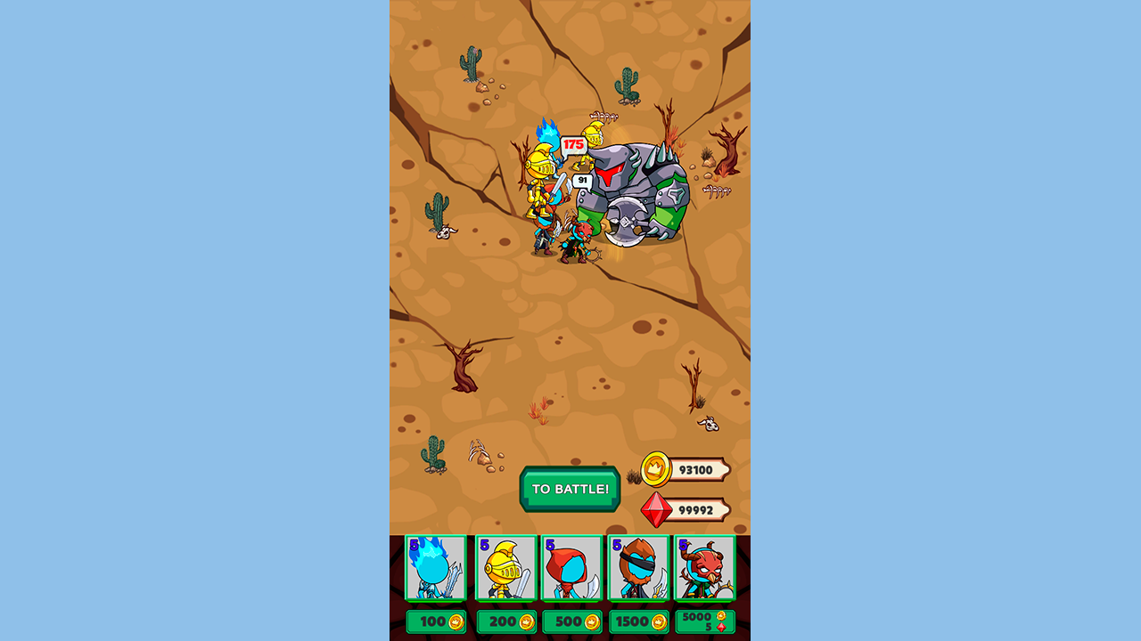 Stick Hero: Hero of the Tower and Chaos screenshot