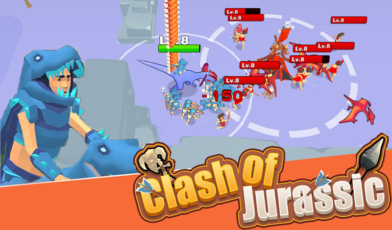 Clash of Jurassic game cover