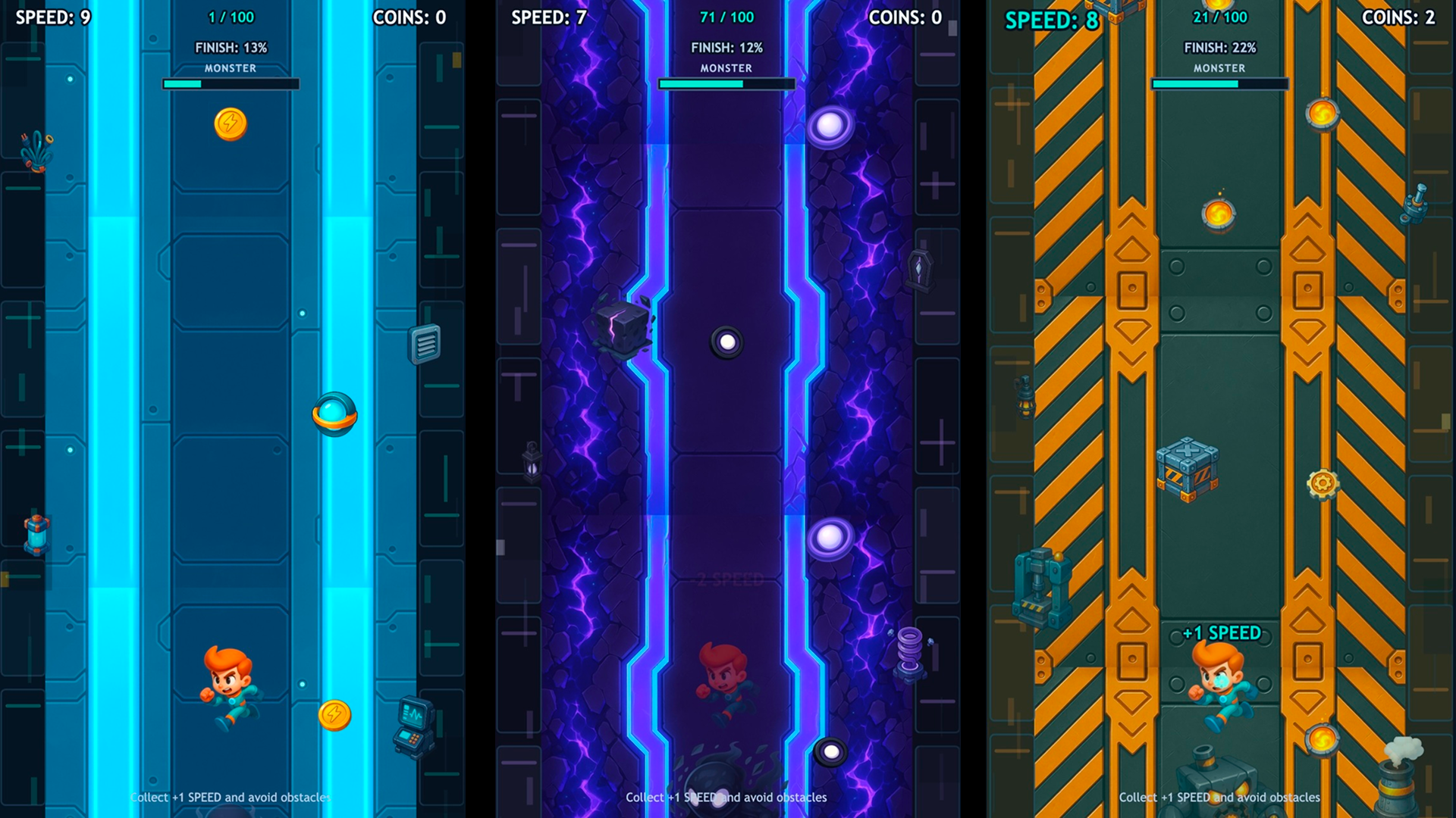 +1 Speed: Monster Escape — screenshot 2