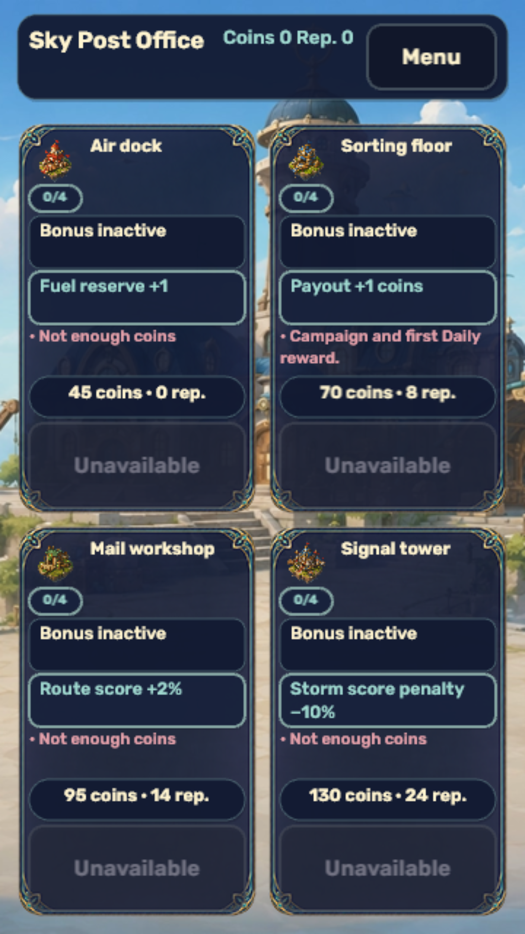 Sky Mail: Wind Routes screenshot 5