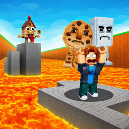 Выживи в Лаве и Лови Брейнротов: Онлайн