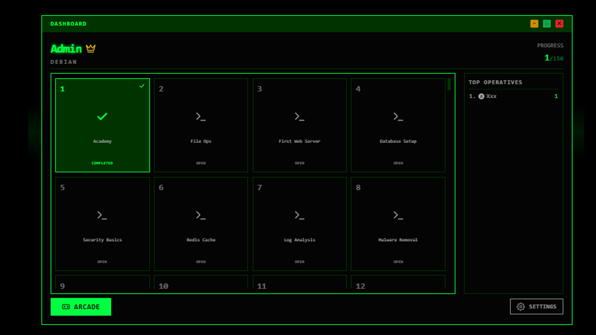Sysadmin: Linux Simulator screenshot