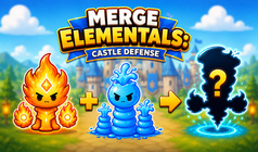 Merge Elementals: Castle Defense