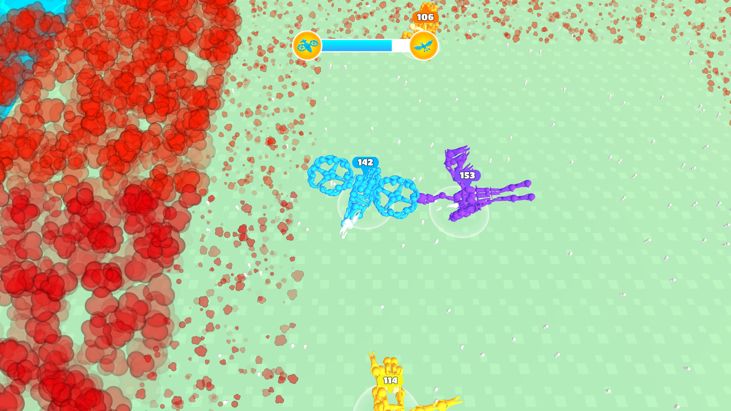 Battle of Stickman: Evolution of People.io 3D screenshot