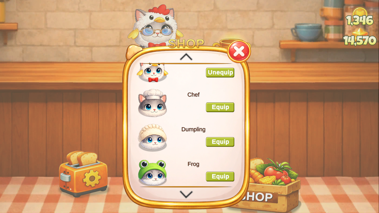 Hungry Cat: Merge Puzzle — screenshot 2