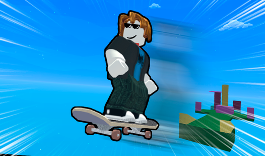 Obby: Super-Speed Skateboard