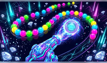 Neon Zuma: Match 3